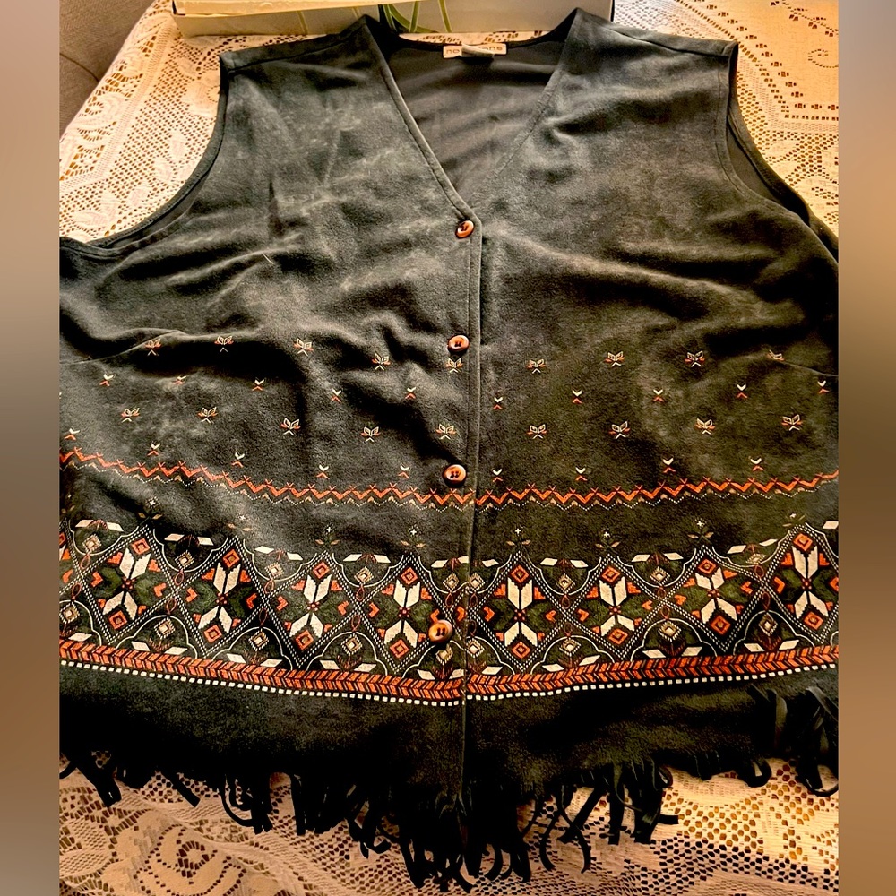 Hippie XL Fringe Vest